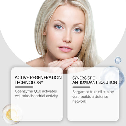 Face &amp; Neck Firming Serum Deep Nourish Fade Fine Lines Lifting Tighten Skin Topical Co-Enzyme Q10 Universal Anti-Aging Serum