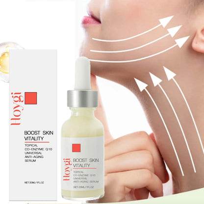 Face &amp; Neck Firming Serum Deep Nourish Fade Fine Lines Lifting Tighten Skin Topical Co-Enzyme Q10 Universal Anti-Aging Serum