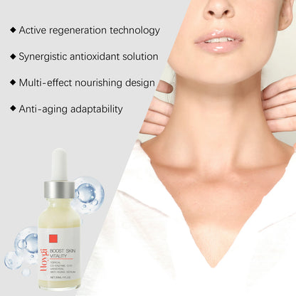 Face &amp; Neck Firming Serum Deep Nourish Fade Fine Lines Lifting Tighten Skin Topical Co-Enzyme Q10 Universal Anti-Aging Serum